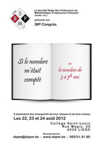 38e congrès de la SBPMef