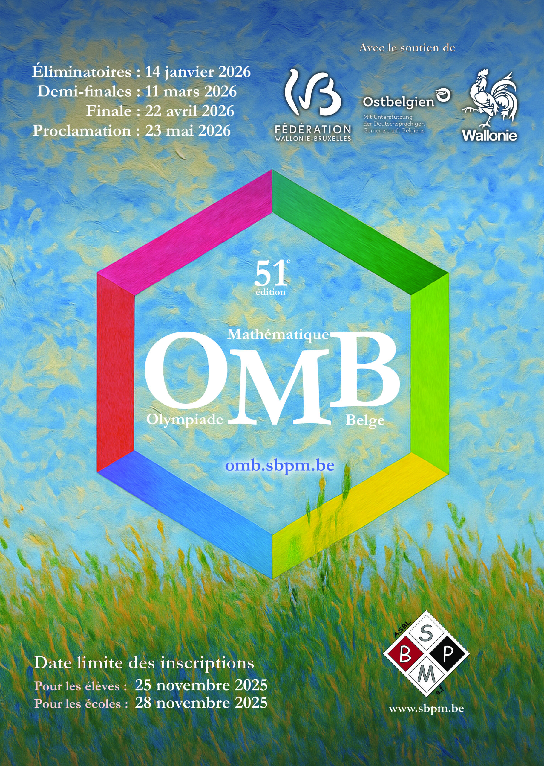 51e Olympiade Mathématique Belge